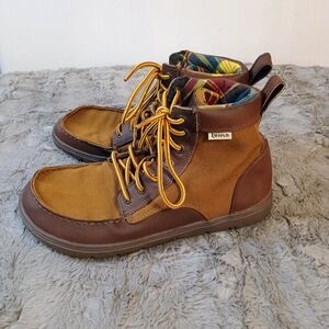 Lems Men's Brown and Tan Casual Boots